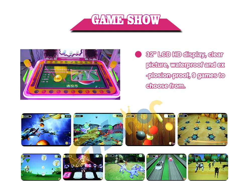 Children Park Coin Operated Simulator Hammer Game Arcade Redemption Lottery Game Machine Arcade Hammer Hitting Game Kids Game Machine for Kids