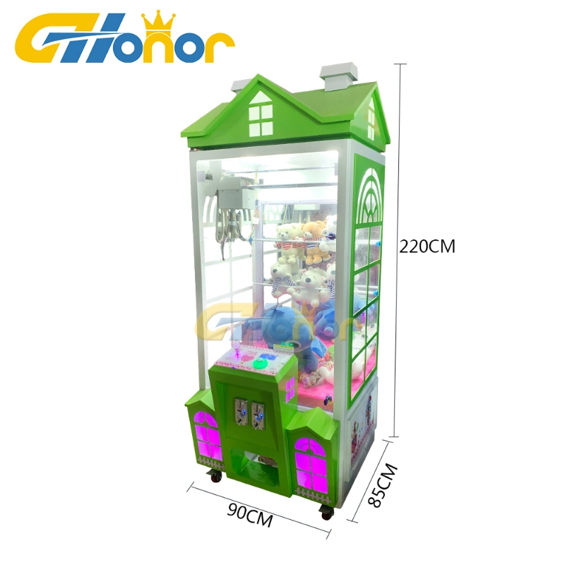Indoor Playground Gift Vending Game Arcade Toy Claw Crane Machine Coin Operated Prize Vending Game Machine Coin Pusher Toy Catching Game Machine