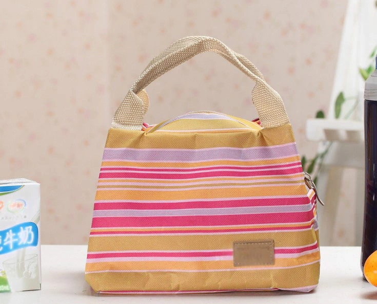 Waterproof Zipper Lunch Bag Women Girls Student Lunch Box Thermo Bags Office School Picnic Cooler Bag