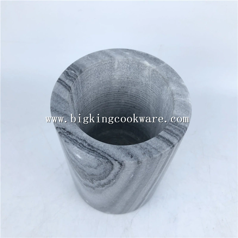 Factory Wholesale Nature Marble Stone Wine Bottle Ice Cooler Marble Bucket/Ice Cooler/Party Ice Bucket