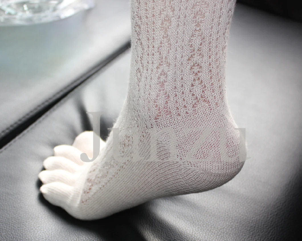 Fashionable Women Five Fingers Toe Socks Rib Socks
