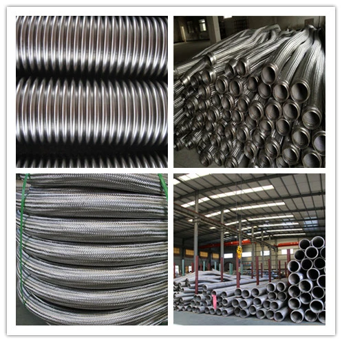 Stainless Steel 304 Flexible Metal Hose with Welded End Fittings