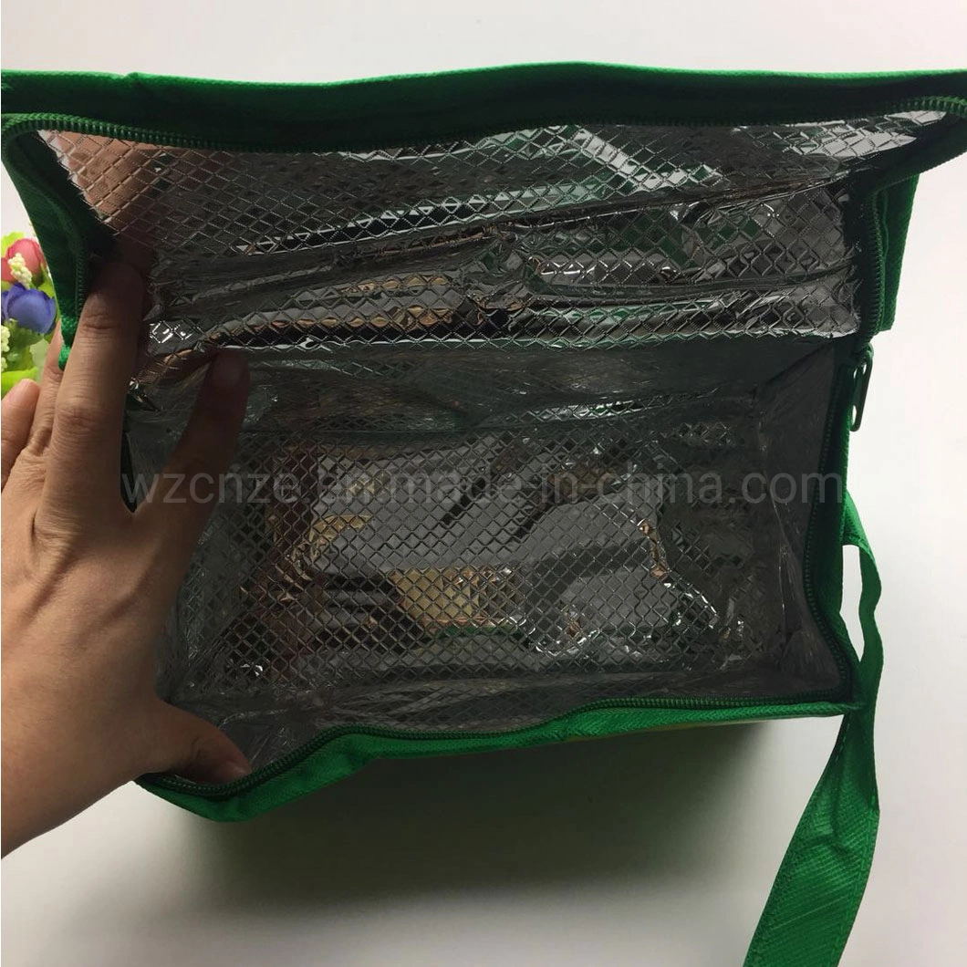 Customized Reusable Waterproof Insulated Cooler Lunch Tote Bag