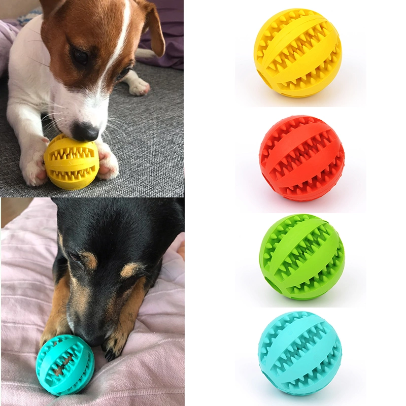 Pet Dog Chew Toys Toothing Cleaning Balls Toys