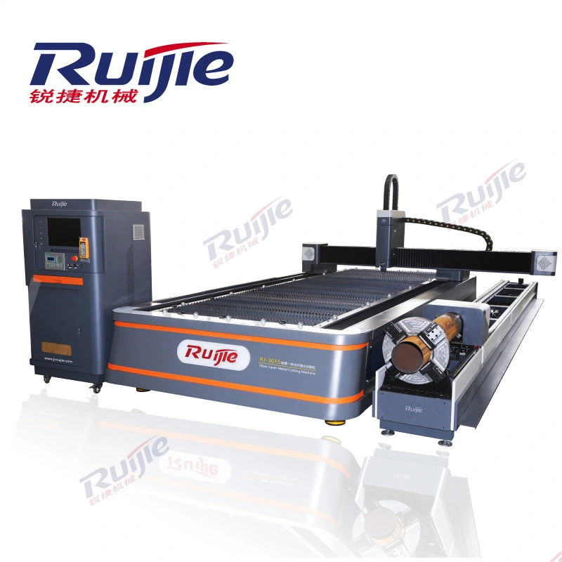 700W Metal Tube and Plate Cutting Fiber Laser Cutting Machine
