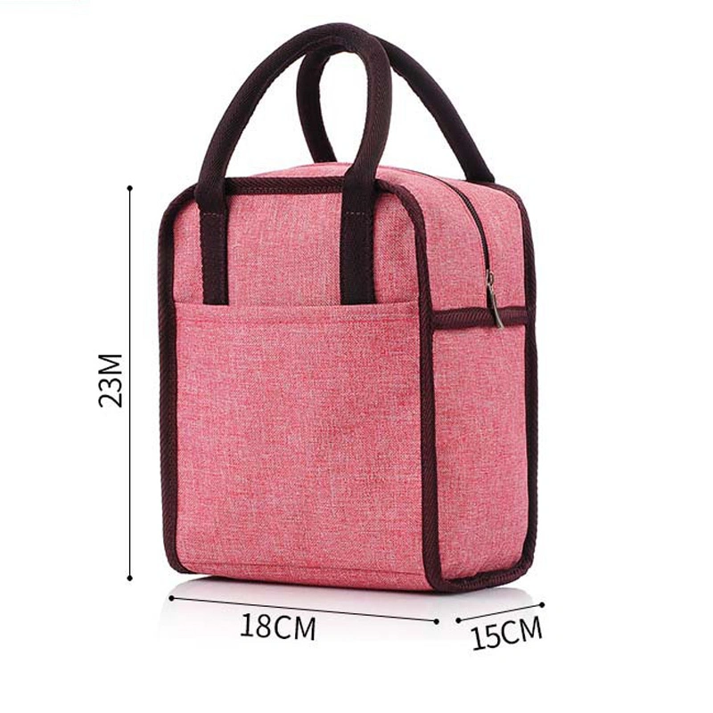 Insulated Thermal Food Picnic Lunch Cooler Bag for Student Office Worker