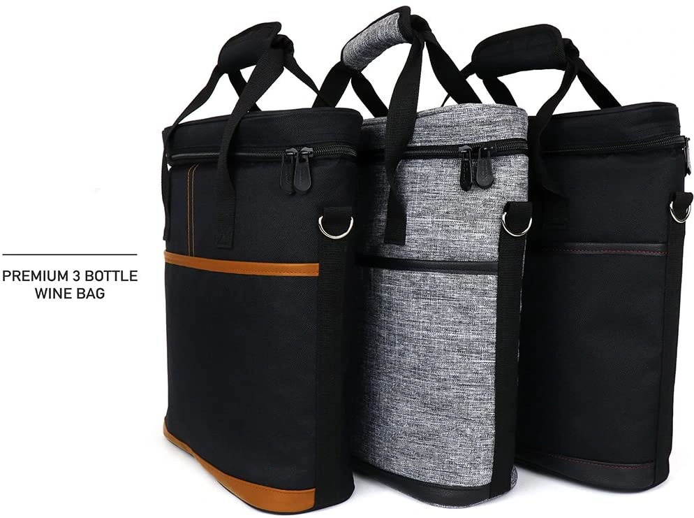 Larger Greater Storage Durable Insulated Thermal Lunch Box Tote Reusable Over Shoulder Cooler Bag
