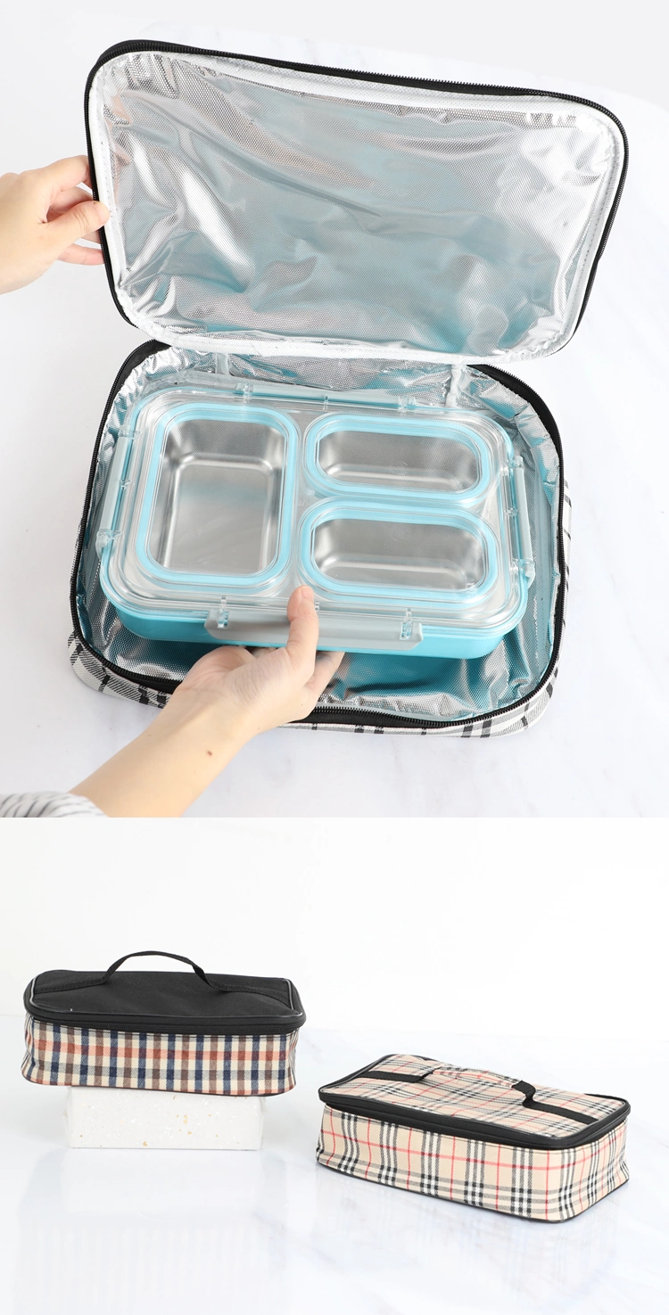 Wholesale Lunch Food Insulated Carry Cooler Bags Thermo Bags for Food Delivery
