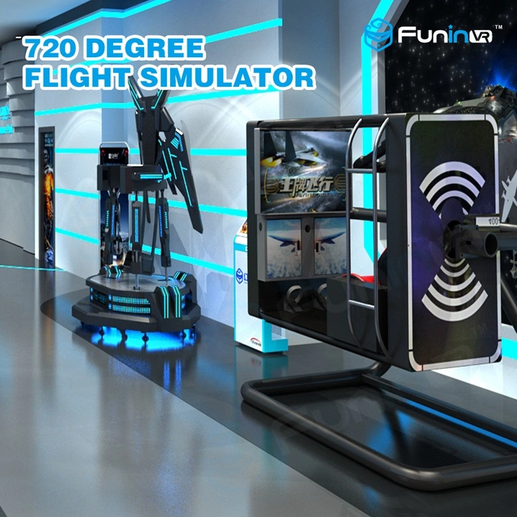 Best Seller 360 Degree Flight Simulator, Immersive Flying and Driving Experience Arcade Game Flight Simulator