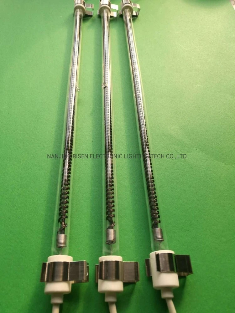 Electric Heater Quartz Heating Element IR Resistance Emitter Tube Infrared Lamps for Drying