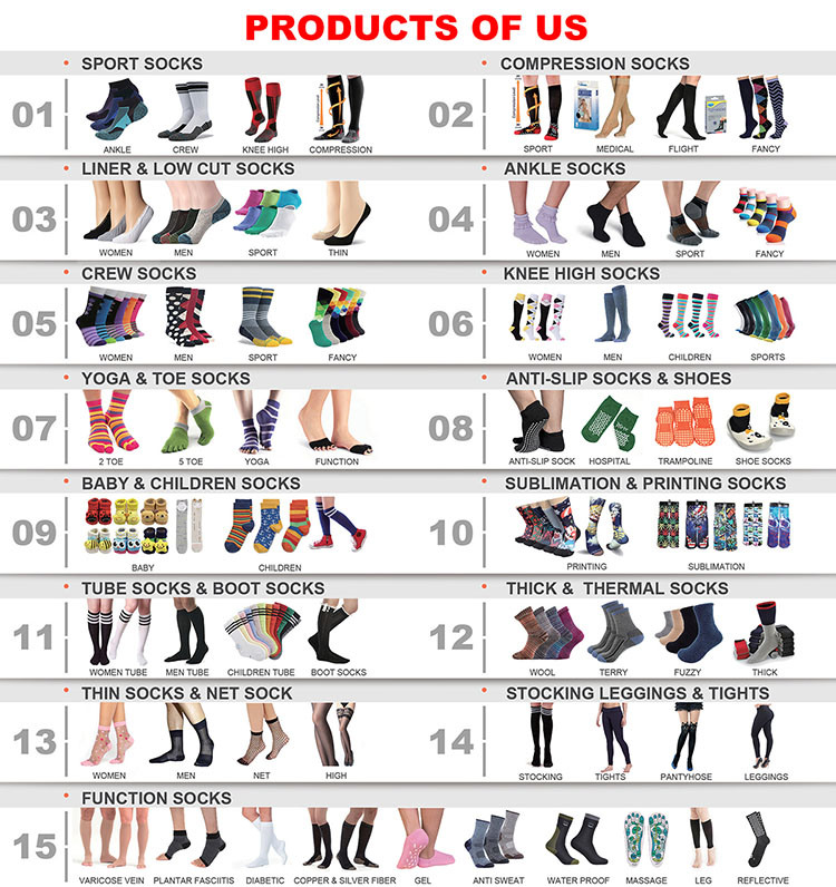 2020 Hot Sale Knee High Boot Socks for Women Socks Socks Manufacturer
