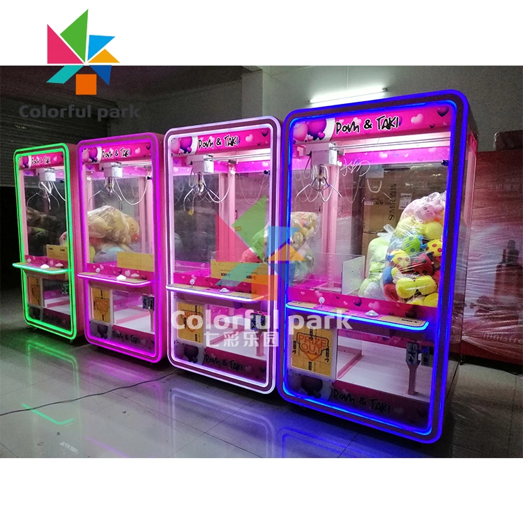 Colorful Parkcrazy Toy /Small Claw/Mini Toy Claw/Lucky Box/Coin Operated/Small/Claw/Crane/Indoor/Amusement/Game Machine