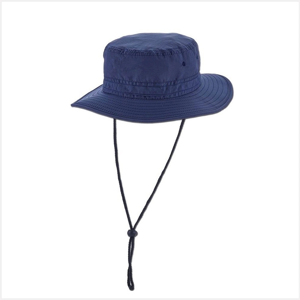 Custom Mesh Sun Hat Large Wide Brim Beach Bucket Hats Fishing Hats with String