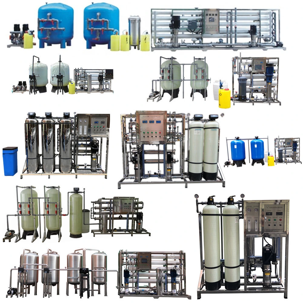 1000lph PLC Well Water Softener Reverse Osmosis System Domestic Dinking Water RO Plant