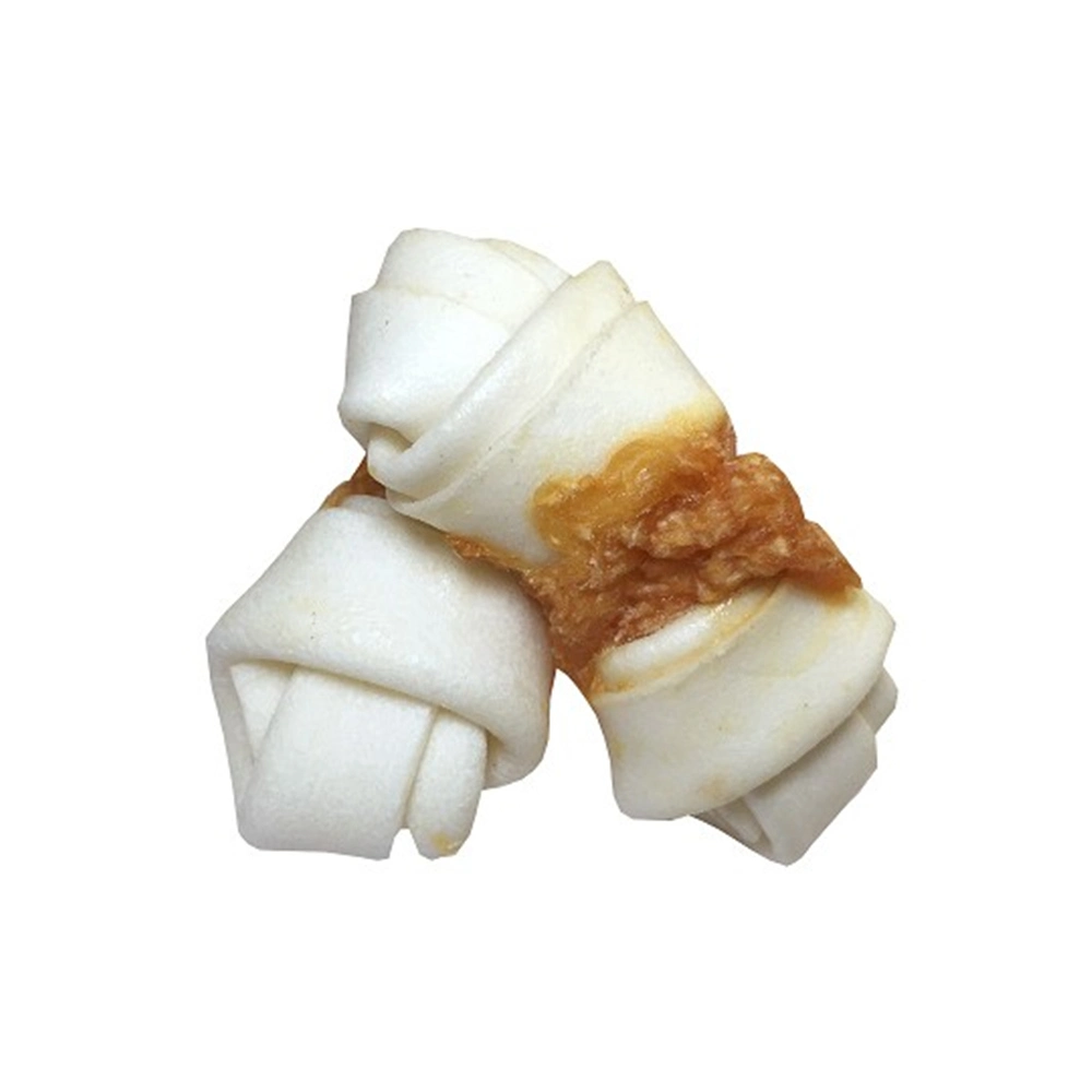 Top Dog Chews Natural Chicken Breast Wrap Calcium Big Bones Dog Treats Wholesale Supplier in China