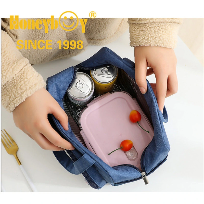 Customized Lunch Food Beer Bottle Cooler Bag Pink Tube Coolerbag for Kids and Women