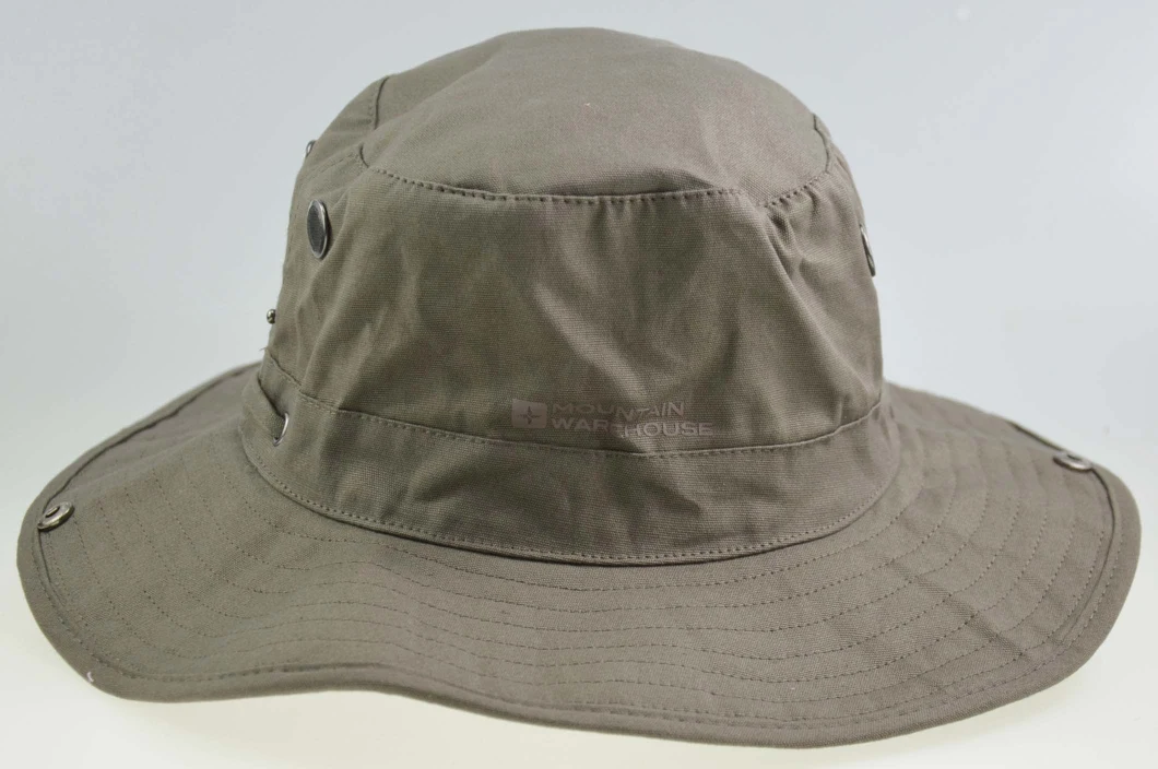 BSCI Functional Military Khaki Cotton Jungle Fishing Bucket Hat