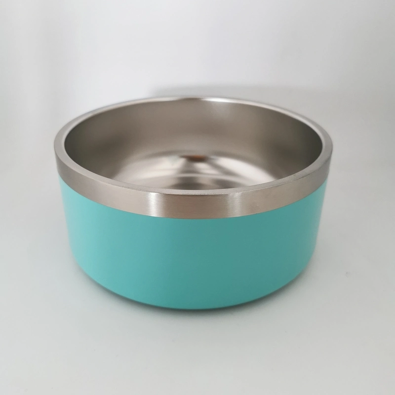 42 Ounce Dog Bowls Double Stainless Steel Dog Water and Food Bowls