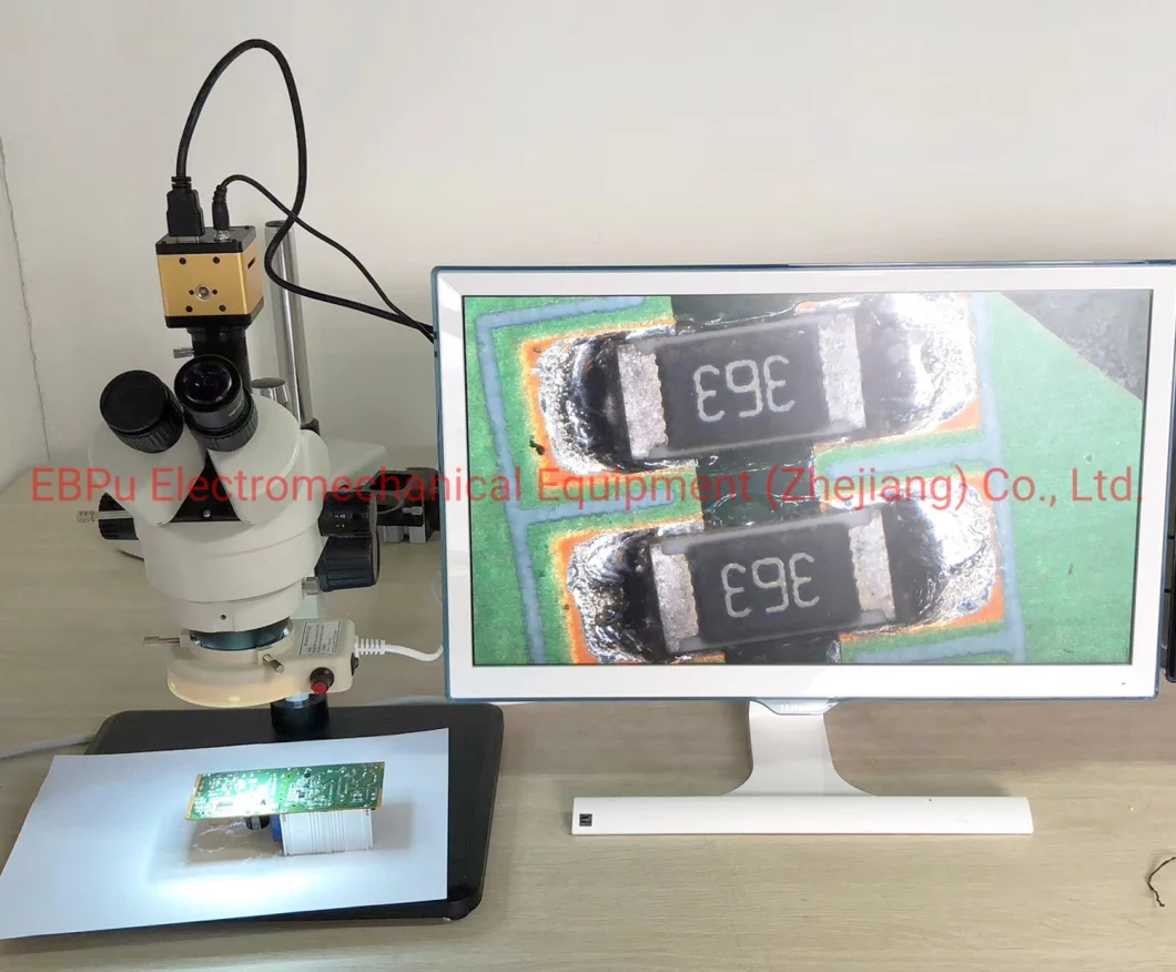 Zoom 7X - 45X Stereo Microscope Repair PCB Inspect Soldering