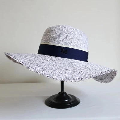 Custom Ladies Beach Hats Fashion Summer Bucket Hat Straw Hat