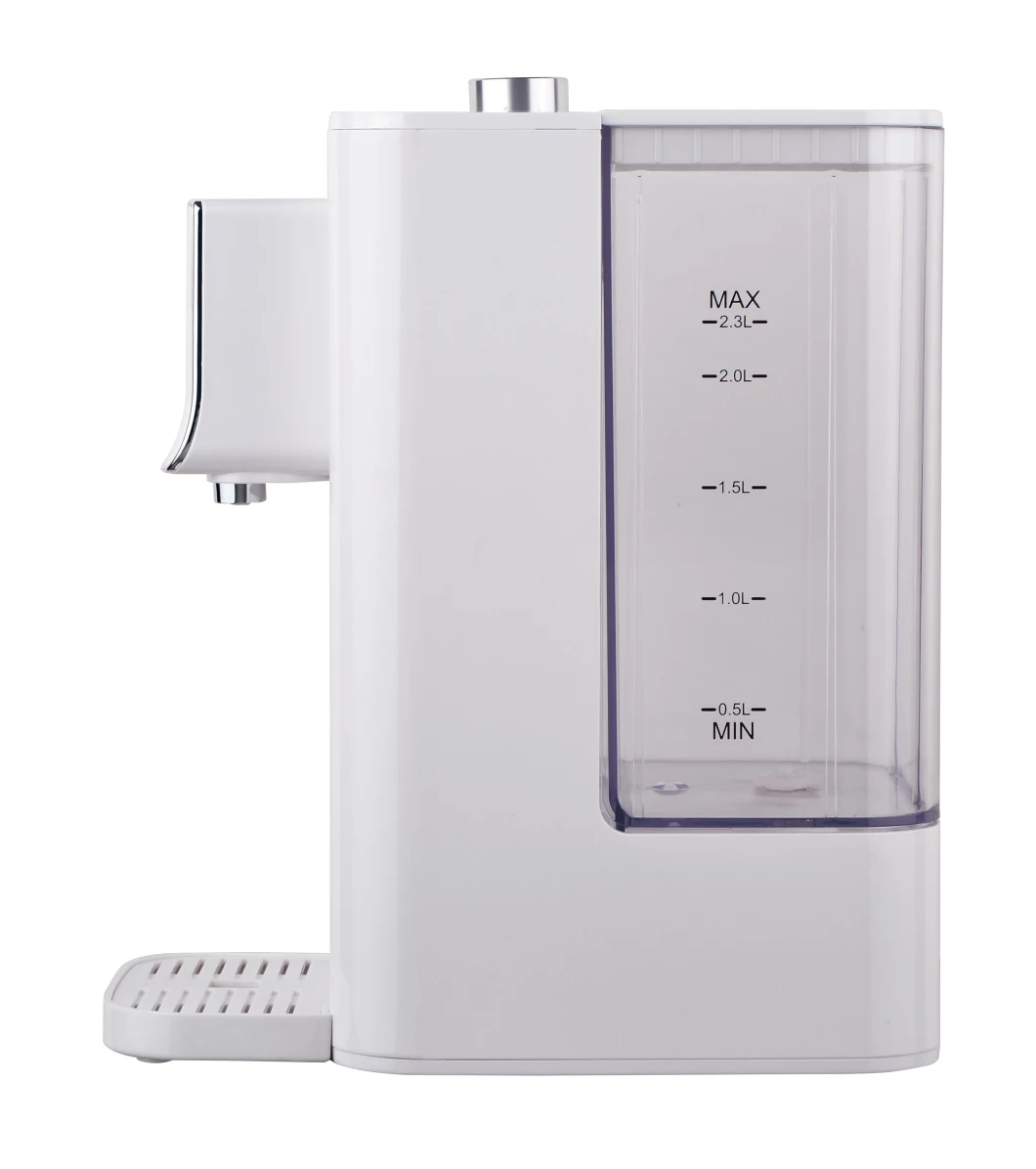 fashion New Design 2.5L Instant Boiling Water Dispenser with Removable Transparent Water Tank