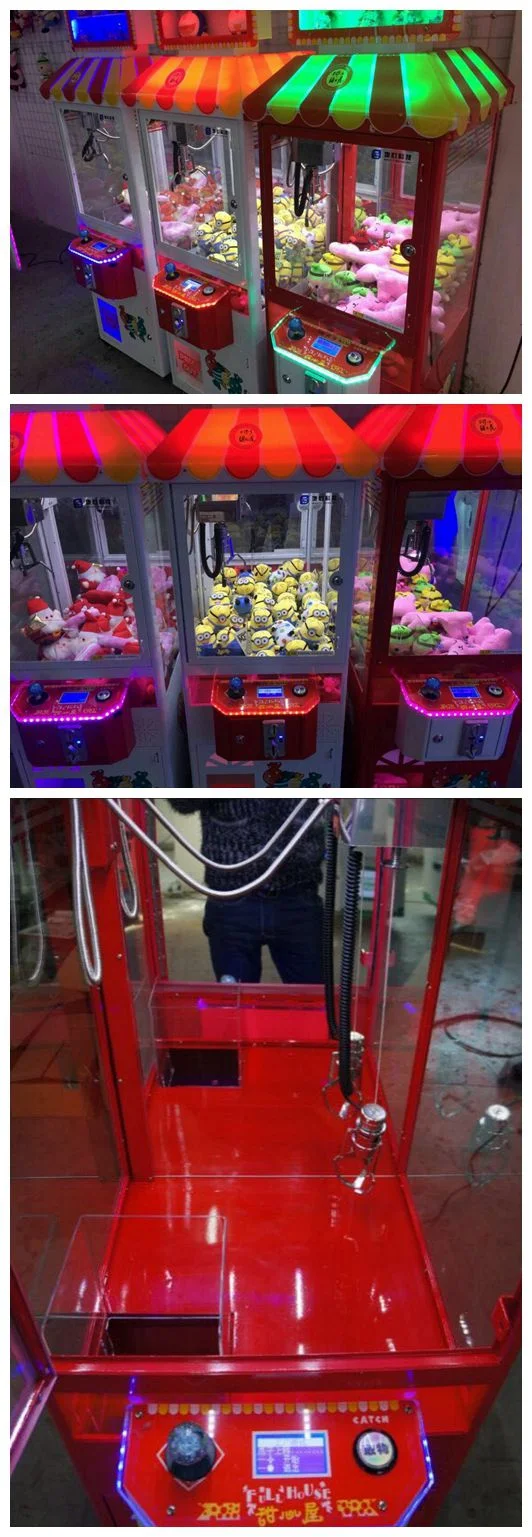 Coin Plush Toy Machine Prize Machine Vending Game