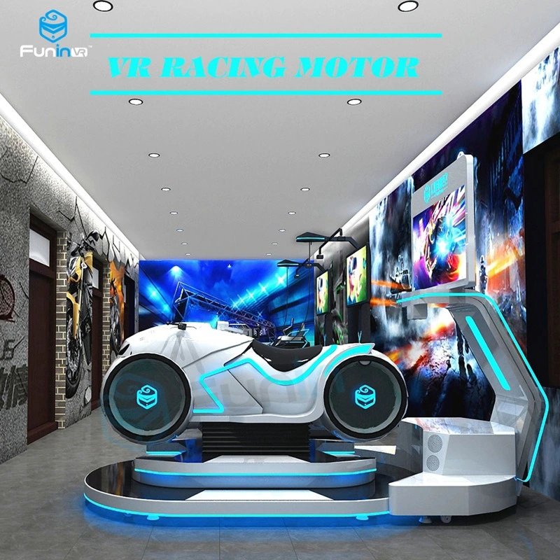 New Vr Motor Simulator Car Driving Racing Vr Simulator Game Machine in Shopping Mall