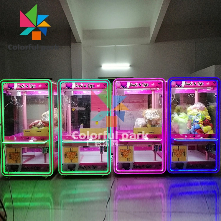 Colorful Parkcrazy Toy /Small Claw/Mini Toy Claw/Lucky Box/Coin Operated/Small/Claw/Crane/Indoor/Amusement/Game Machine