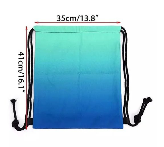 420d Waterproof Polyester Nylon Drawstring Bag/Wholesale Drawstring Backpack/Promotional Kids Custom Drawstring Bag