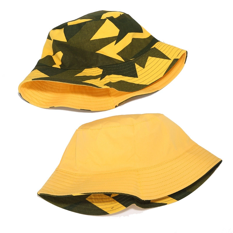 Double-Sided Wear All Season Tie Dyed Fashion Bucket Hat Men and Women's Outdoor Sunscreen Gradient Color Reversible Bucket Hat Men's Fishing Hunting Casual Hat