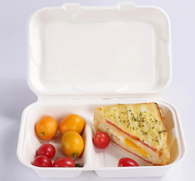 Lunch Box Kraft Paper Takeaway Box Lunch Box