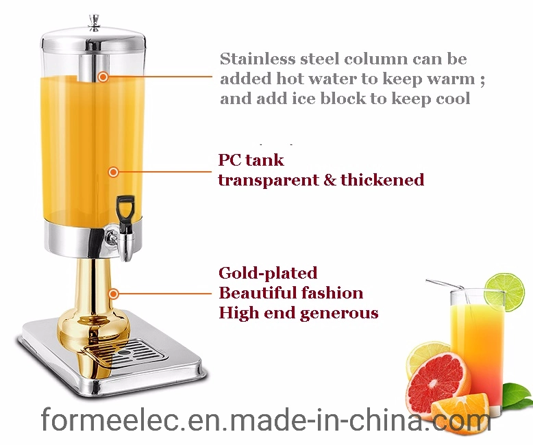 Beverage Dispenser 9L Juice Dispenser Commercial Juice Machine 3L*3 Juicer