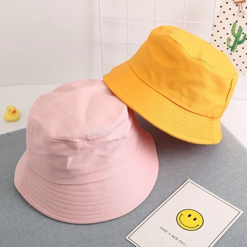 Children's Fisherman Hats New Student Shade Bucket Hat Outdoor Summer Camp Bucket Hat
