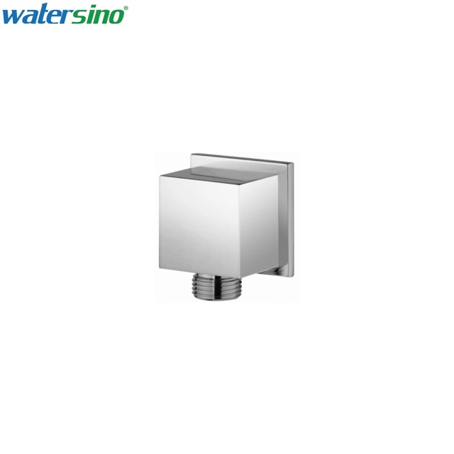 Hot Selling Square Design Brass Chrome Shower Faucet Elbow