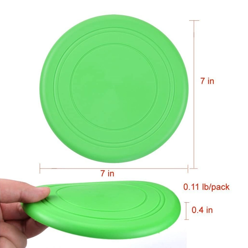 Pet Training Silicone Flying Saucer Dog Frisbee Toy Floating Water Dog Toy