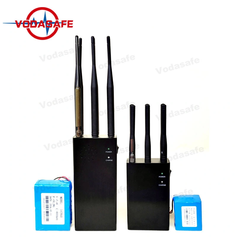 6 Antennas Portable 2g 3G WiFi Blocker Jamming WiFi bluetooth WLAN Signals WiFi Signal Scrambler