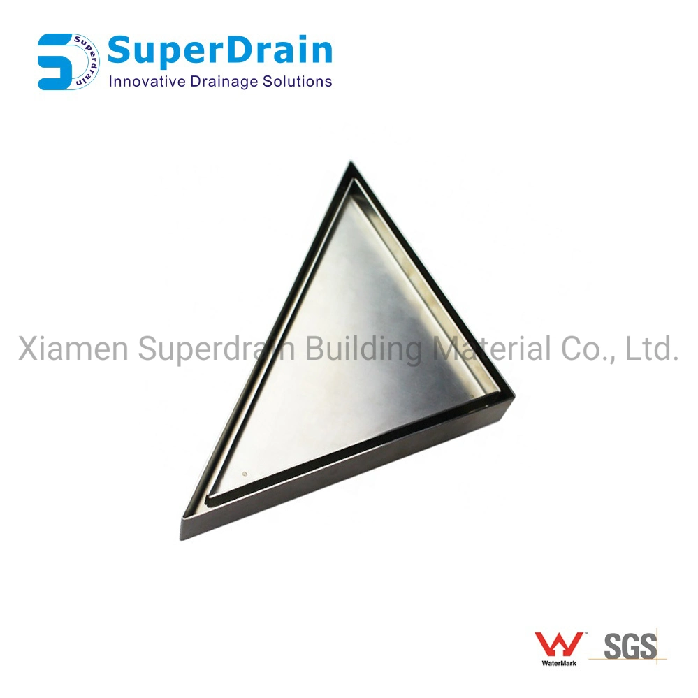 Stainless Steel Corner Drain Corner Shower Floor Stainless Steel Triangle Floor Drain