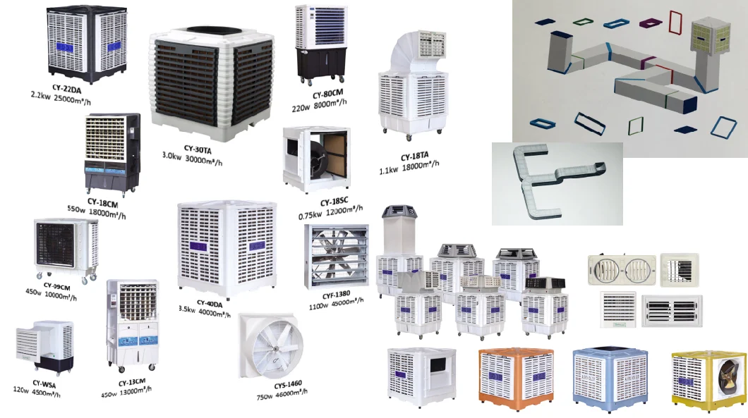 Industrial Evaporative Air Cooler Water Cooler
