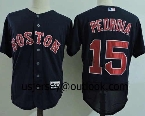 Wholesale Custom Red Sox M-L-B Replica Cool Flex Base Baseball Jersey