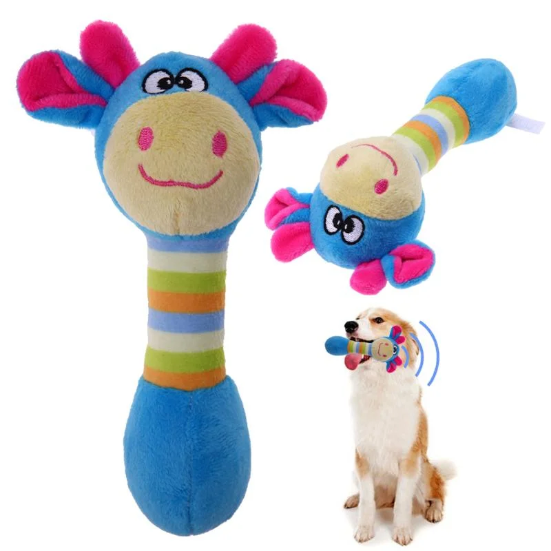 Cute Pet Toys Plush Puppy Squeaky Pet Chew Toys Dog Toys