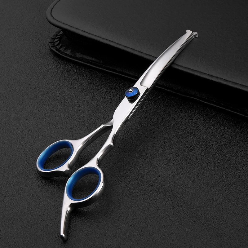 Curved Scissors Teeth Scissors Flat Scissors Comb Wiping Rag Scissors