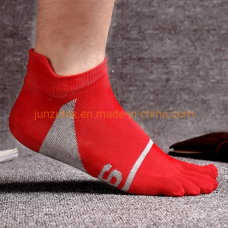 Men Five Fingers Toe Socks Sport Ankle Men Socks Wholesale Cotton Socks for Men Comfortable Five Fingers Toe Socks Ankle Sock