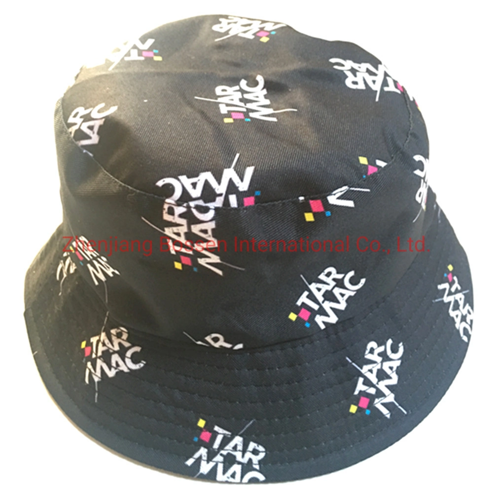 OEM Customized Design Print Cotton Sun Fisherman Bucket Hats