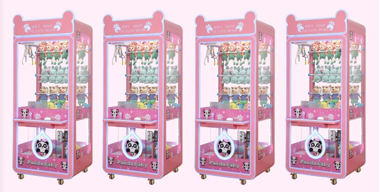 Newest Doll Crane Gift Coin Operated Arcade Amusement Toy Claw Game Machine