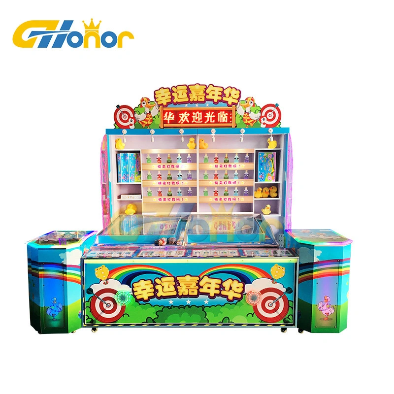 Electronic Game Console Mad Bisection Gift Exchange Arcade Multiplayer Arcade Carnival Booth Game Catch Duck Lottery Prize Game Machine for Sale