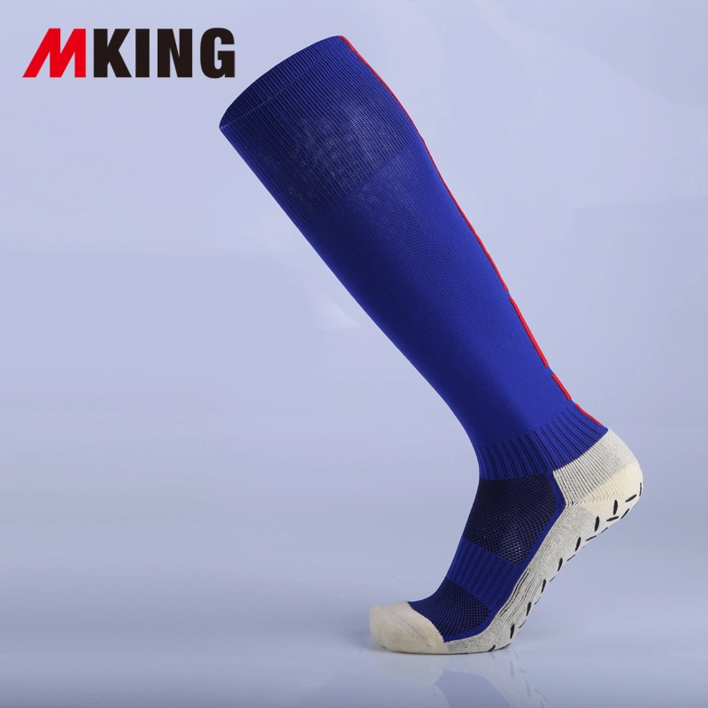 Wholesale Best Unisex High Quality Non Skid Terry Cushion Football Sport Compression Knee High Socks