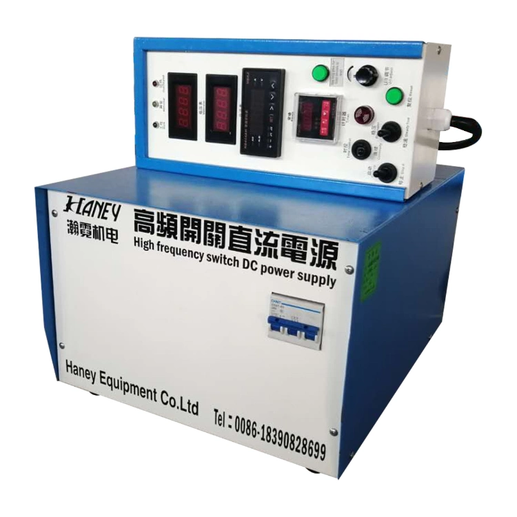 Rhodium Plating Electroplating Equipment Copper Plating Machine Rectifier Power Supply with Auto Timer