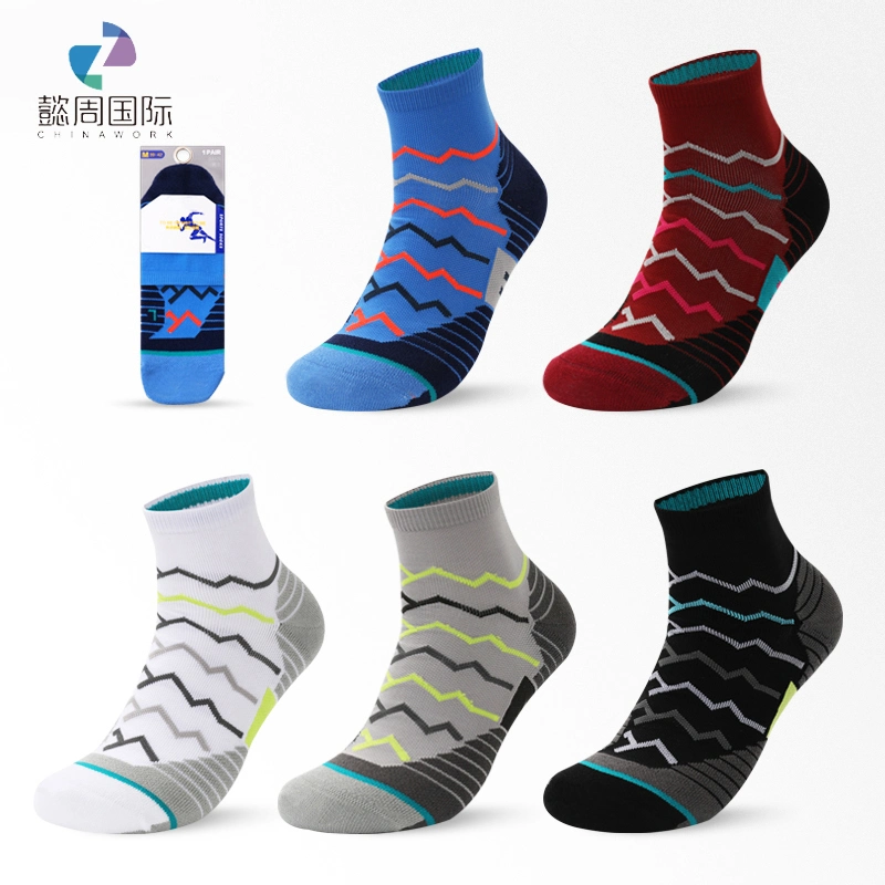 Fashionable Pattern Sock Men's Leisure Sports Socks Badminton Socks