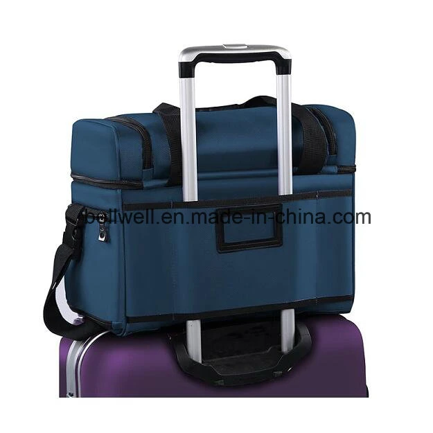 Insulated Compartment Outdoor Travel Lunch Cooler Bag