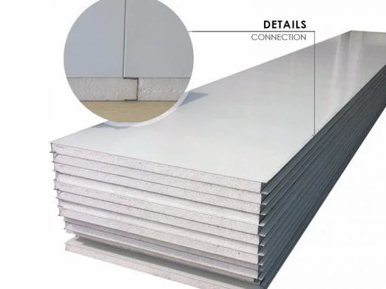 Expanded Polystyrene Foam Insulated EPS Sandwich Panel for Construction Building Material